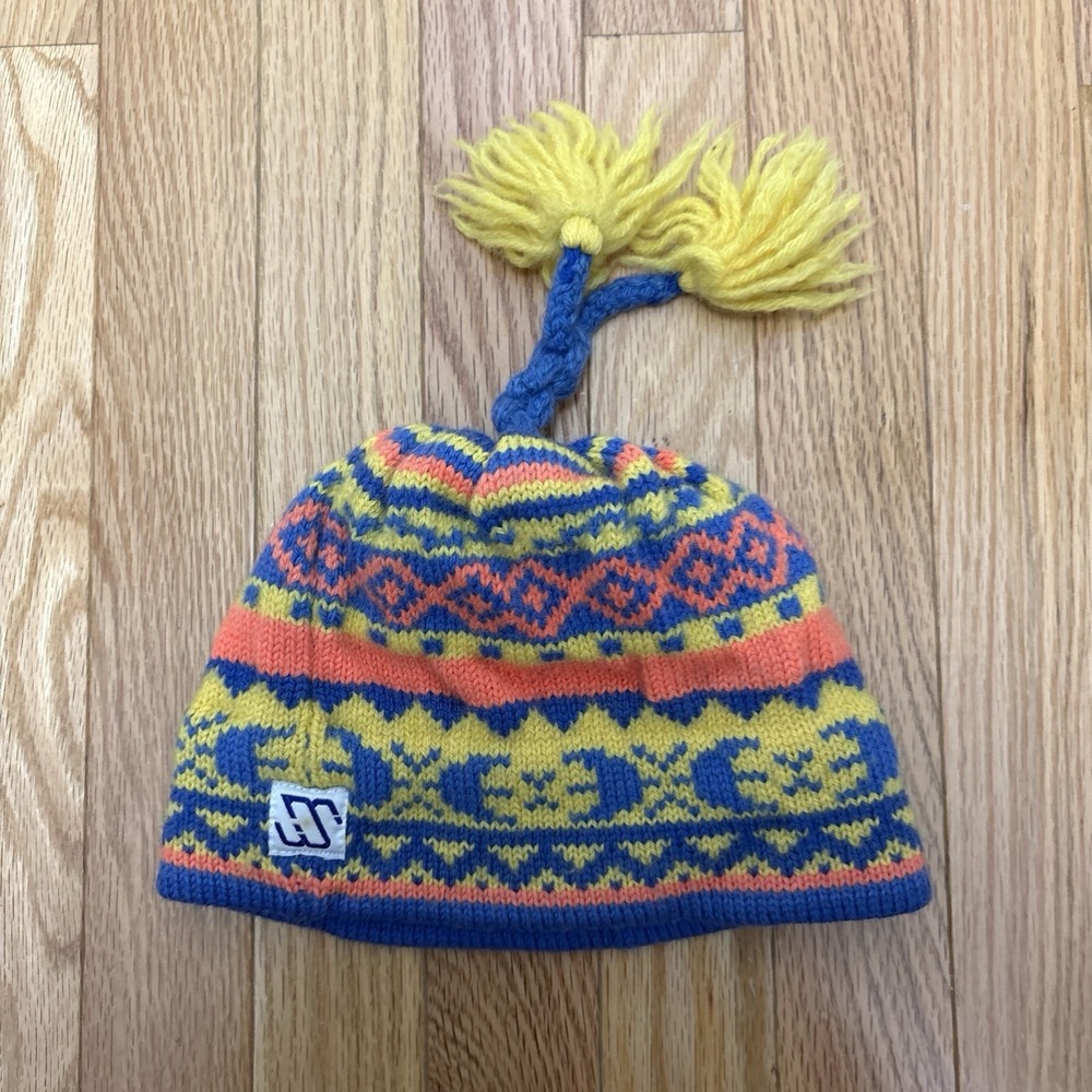 Vintage Handmade Murray Merkley Multicolor Wool Hat‎